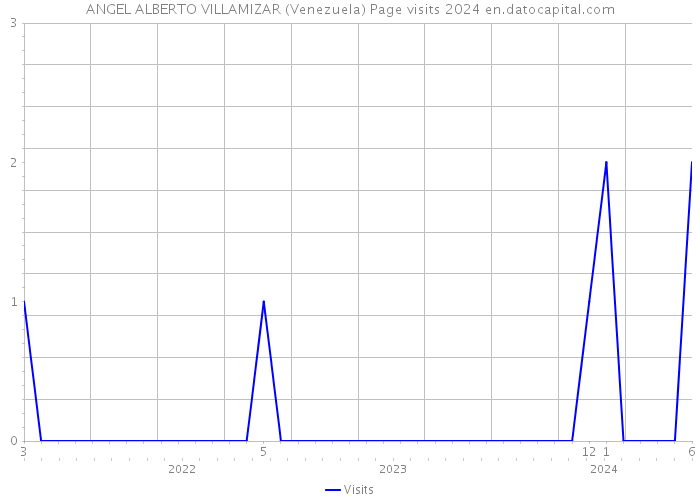ANGEL ALBERTO VILLAMIZAR (Venezuela) Page visits 2024 
