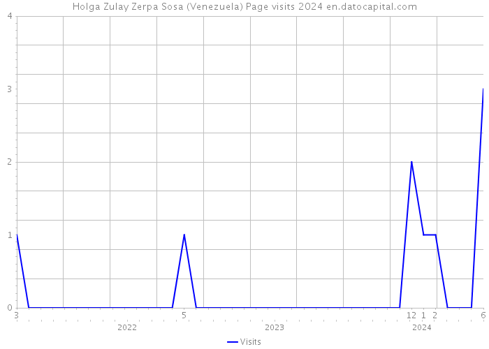 Holga Zulay Zerpa Sosa (Venezuela) Page visits 2024 