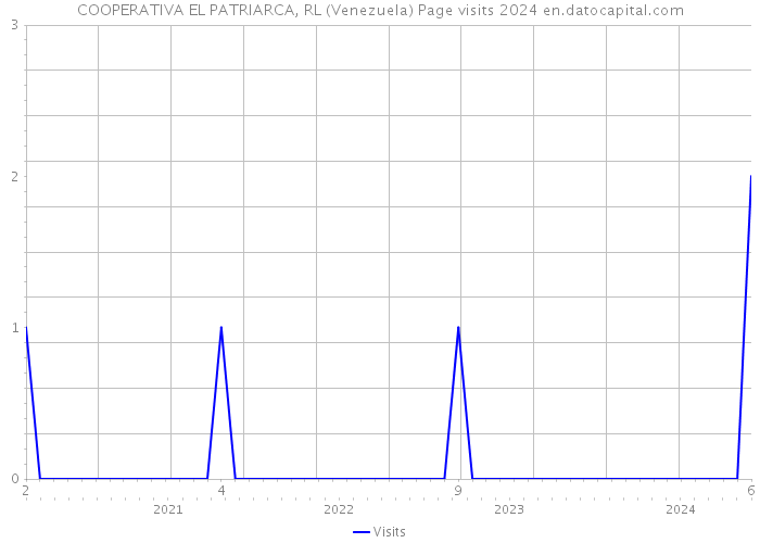 COOPERATIVA EL PATRIARCA, RL (Venezuela) Page visits 2024 