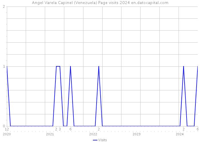Angel Varela Capinel (Venezuela) Page visits 2024 