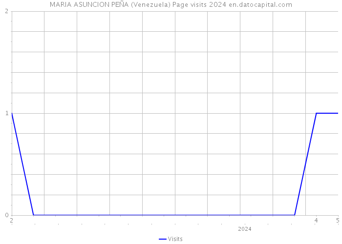MARIA ASUNCION PEÑA (Venezuela) Page visits 2024 