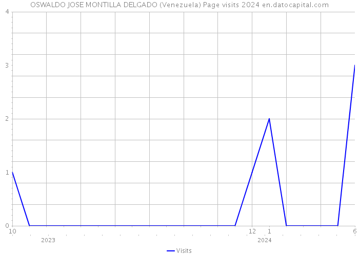 OSWALDO JOSE MONTILLA DELGADO (Venezuela) Page visits 2024 
