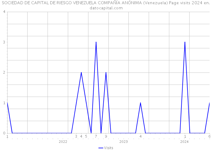 SOCIEDAD DE CAPITAL DE RIESGO VENEZUELA COMPAÑÍA ANÓNIMA (Venezuela) Page visits 2024 