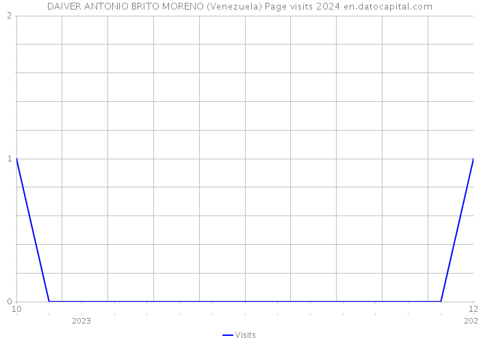 DAIVER ANTONIO BRITO MORENO (Venezuela) Page visits 2024 