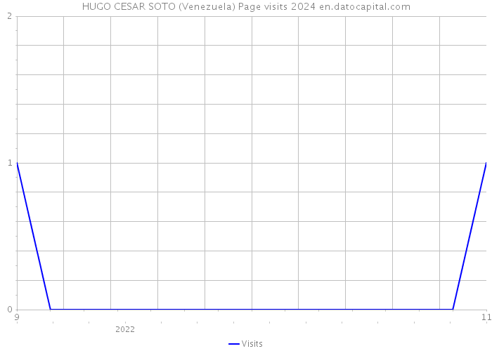HUGO CESAR SOTO (Venezuela) Page visits 2024 