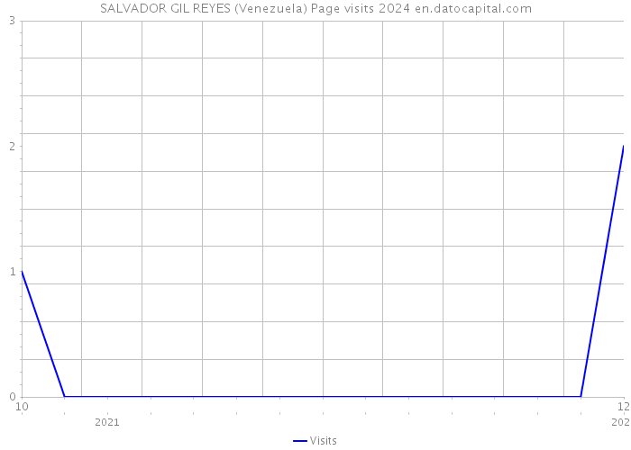 SALVADOR GIL REYES (Venezuela) Page visits 2024 