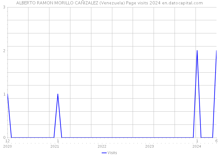 ALBERTO RAMON MORILLO CAÑIZALEZ (Venezuela) Page visits 2024 