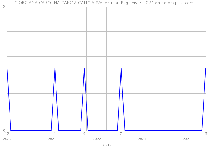 GIORGIANA CAROLINA GARCIA GALICIA (Venezuela) Page visits 2024 