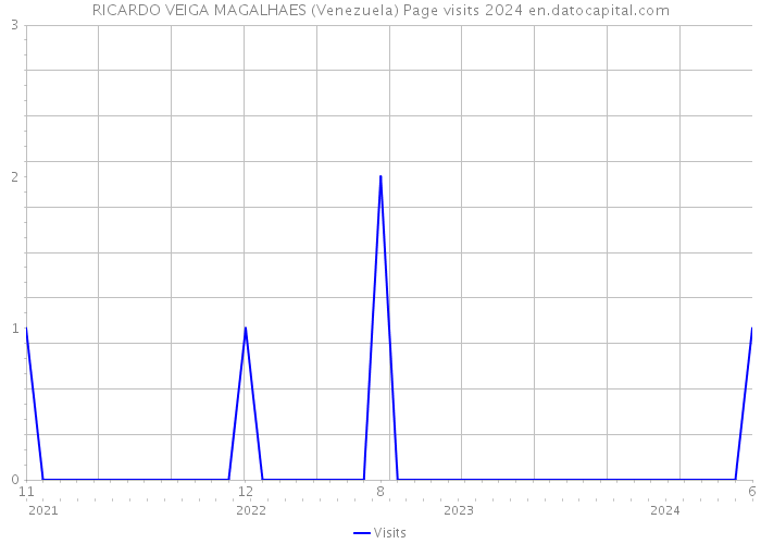 RICARDO VEIGA MAGALHAES (Venezuela) Page visits 2024 