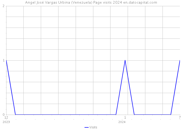 Angel José Vargas Urbina (Venezuela) Page visits 2024 