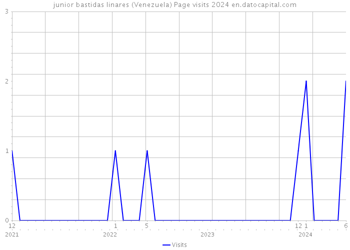 junior bastidas linares (Venezuela) Page visits 2024 