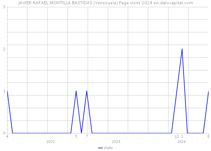 JAVIER RAFAEL MONTILLA BASTIDAS (Venezuela) Page visits 2024 