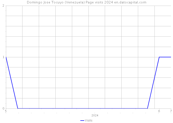 Domingo Jose Tocuyo (Venezuela) Page visits 2024 