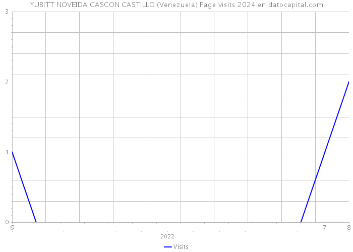 YUBITT NOVEIDA GASCON CASTILLO (Venezuela) Page visits 2024 