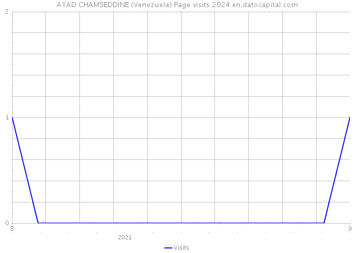 AYAD CHAMSEDDINE (Venezuela) Page visits 2024 