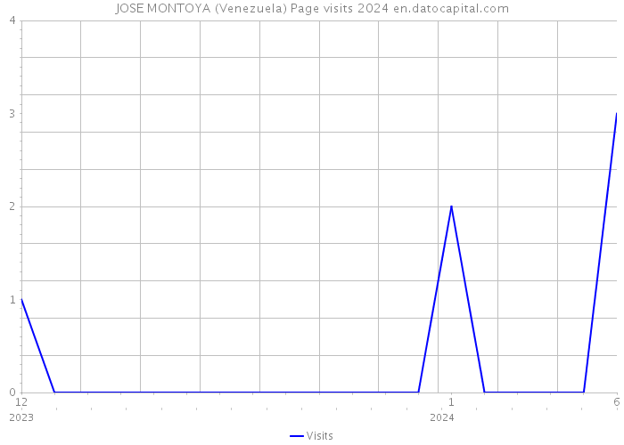 JOSE MONTOYA (Venezuela) Page visits 2024 
