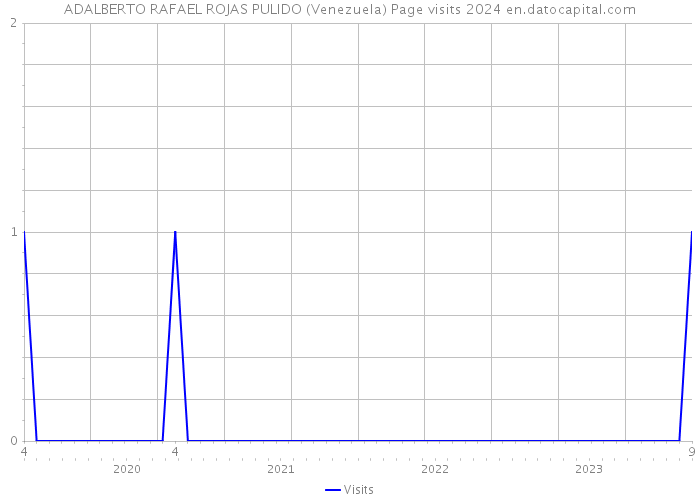 ADALBERTO RAFAEL ROJAS PULIDO (Venezuela) Page visits 2024 