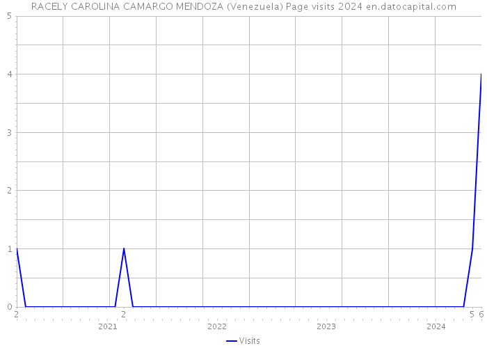 RACELY CAROLINA CAMARGO MENDOZA (Venezuela) Page visits 2024 