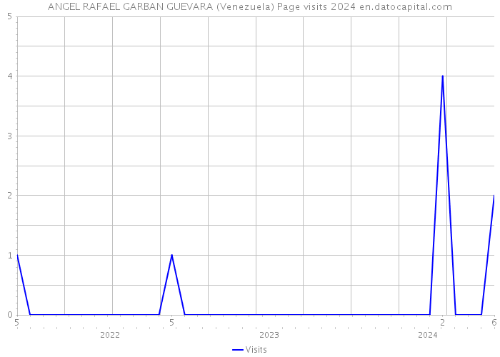 ANGEL RAFAEL GARBAN GUEVARA (Venezuela) Page visits 2024 
