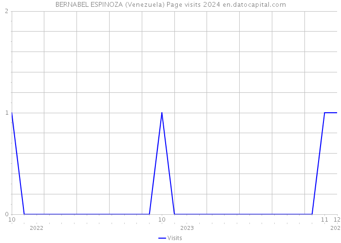 BERNABEL ESPINOZA (Venezuela) Page visits 2024 
