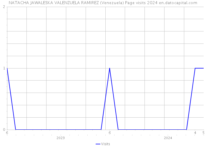 NATACHA JAWALESKA VALENZUELA RAMIREZ (Venezuela) Page visits 2024 