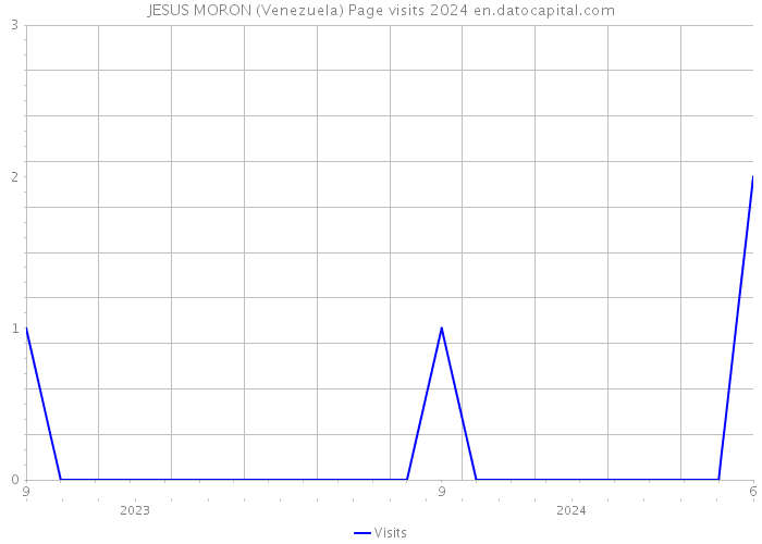 JESUS MORON (Venezuela) Page visits 2024 