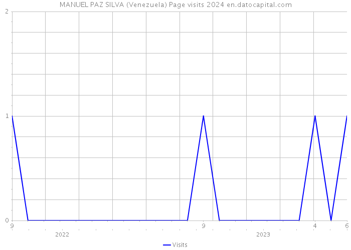 MANUEL PAZ SILVA (Venezuela) Page visits 2024 