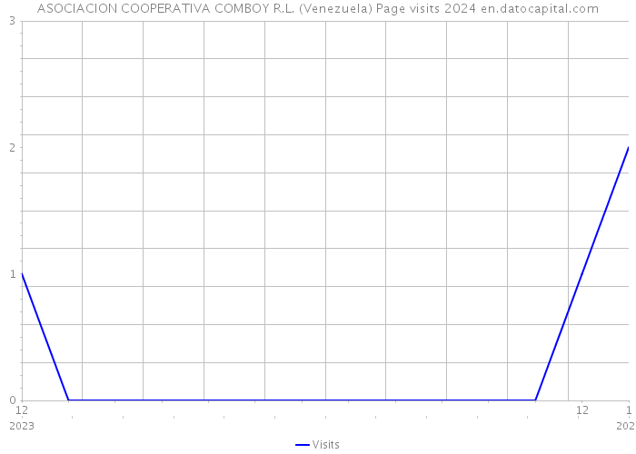 ASOCIACION COOPERATIVA COMBOY R.L. (Venezuela) Page visits 2024 
