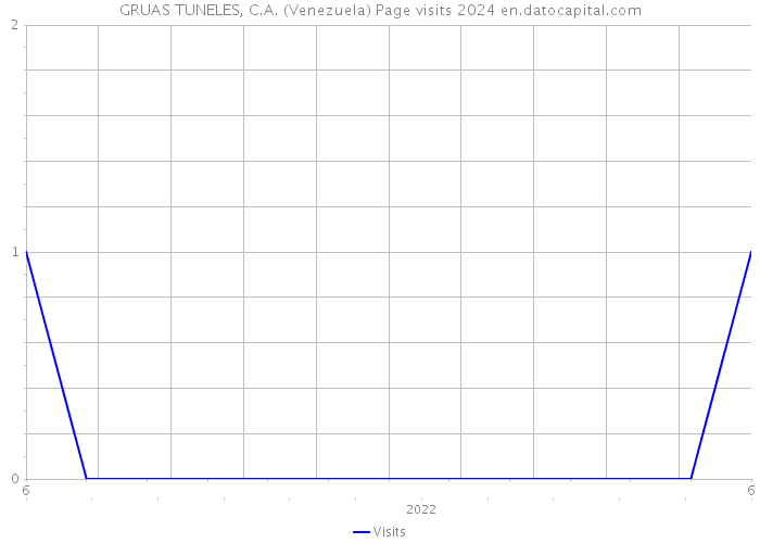 GRUAS TUNELES, C.A. (Venezuela) Page visits 2024 