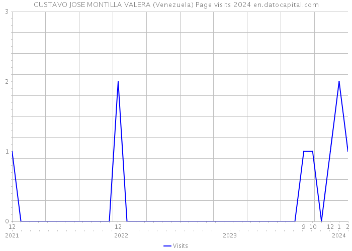 GUSTAVO JOSE MONTILLA VALERA (Venezuela) Page visits 2024 
