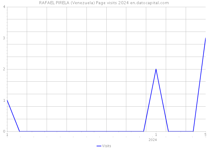 RAFAEL PIRELA (Venezuela) Page visits 2024 