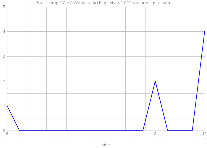 Processing INC AG (Venezuela) Page visits 2024 