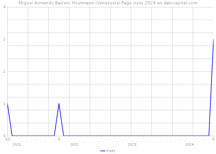 Miguel Armando Barreto Houtmann (Venezuela) Page visits 2024 