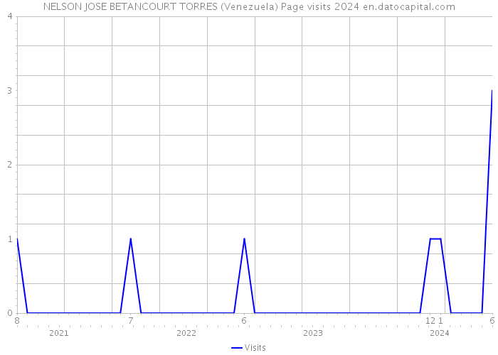 NELSON JOSE BETANCOURT TORRES (Venezuela) Page visits 2024 