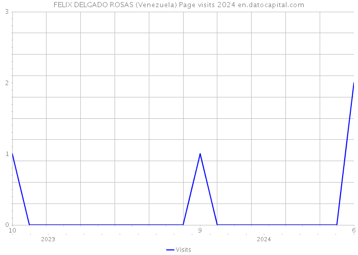 FELIX DELGADO ROSAS (Venezuela) Page visits 2024 