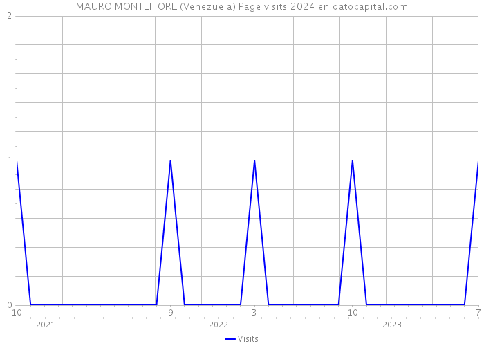 MAURO MONTEFIORE (Venezuela) Page visits 2024 