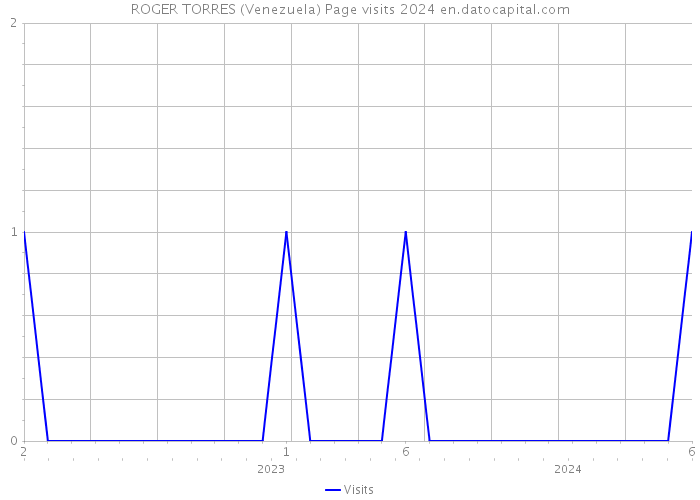 ROGER TORRES (Venezuela) Page visits 2024 