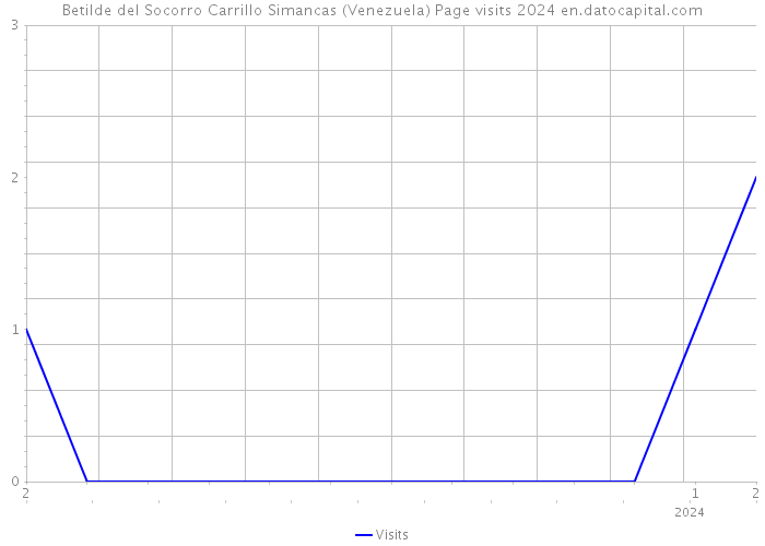 Betilde del Socorro Carrillo Simancas (Venezuela) Page visits 2024 
