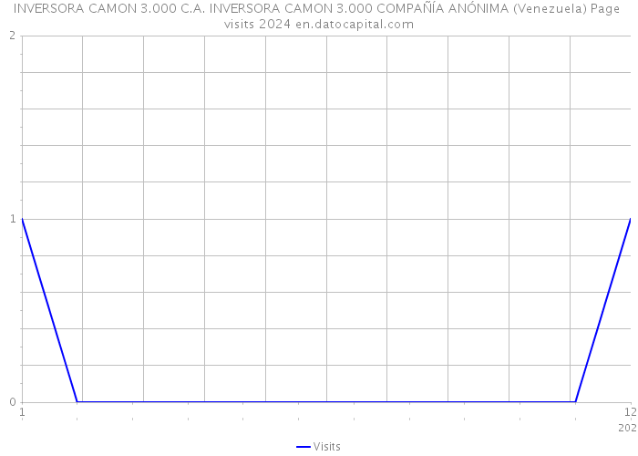 INVERSORA CAMON 3.000 C.A. INVERSORA CAMON 3.000 COMPAÑÍA ANÓNIMA (Venezuela) Page visits 2024 