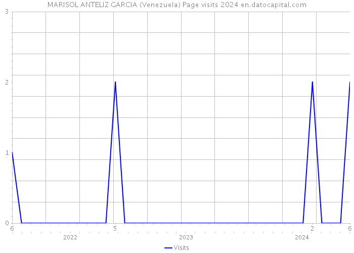 MARISOL ANTELIZ GARCIA (Venezuela) Page visits 2024 