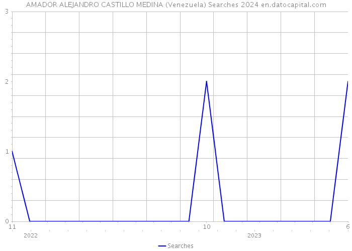 AMADOR ALEJANDRO CASTILLO MEDINA (Venezuela) Searches 2024 