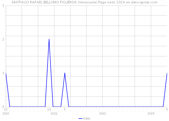 SANTIAGO RAFAEL BELLOMO FIGUEROA (Venezuela) Page visits 2024 