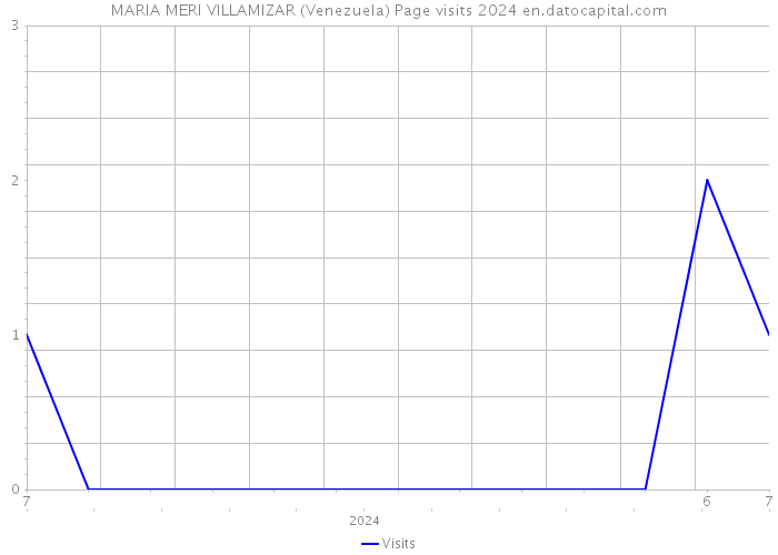 MARIA MERI VILLAMIZAR (Venezuela) Page visits 2024 