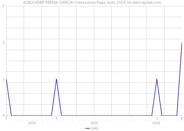 ADELKADER PERNIA GARCIA (Venezuela) Page visits 2024 