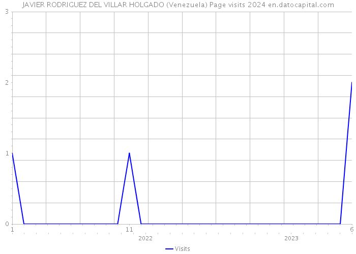 JAVIER RODRIGUEZ DEL VILLAR HOLGADO (Venezuela) Page visits 2024 