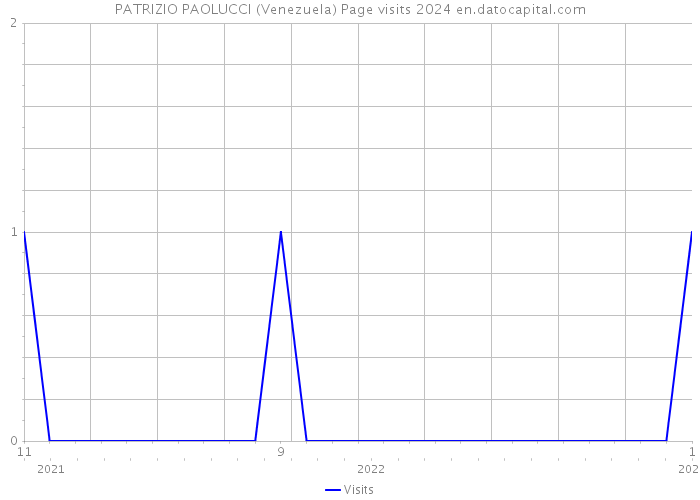 PATRIZIO PAOLUCCI (Venezuela) Page visits 2024 