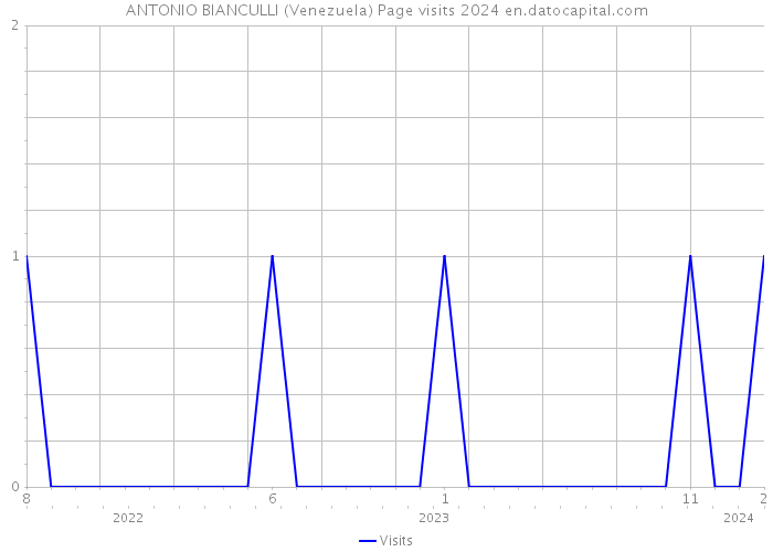 ANTONIO BIANCULLI (Venezuela) Page visits 2024 