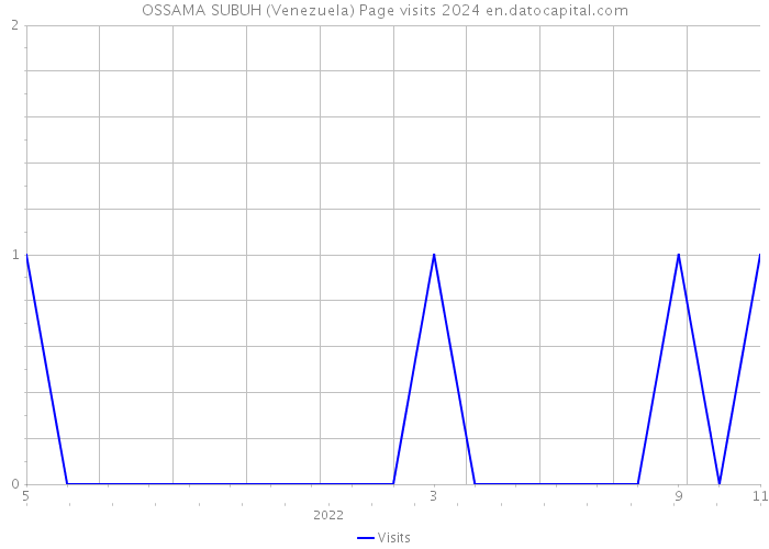 OSSAMA SUBUH (Venezuela) Page visits 2024 