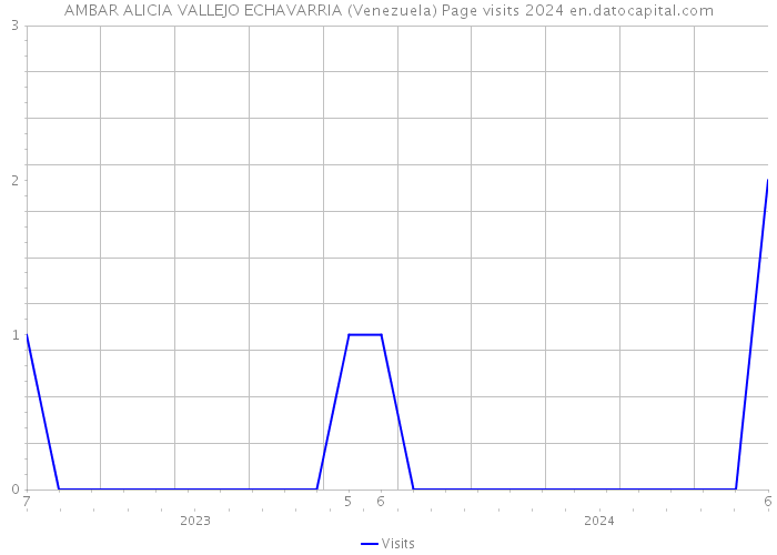 AMBAR ALICIA VALLEJO ECHAVARRIA (Venezuela) Page visits 2024 