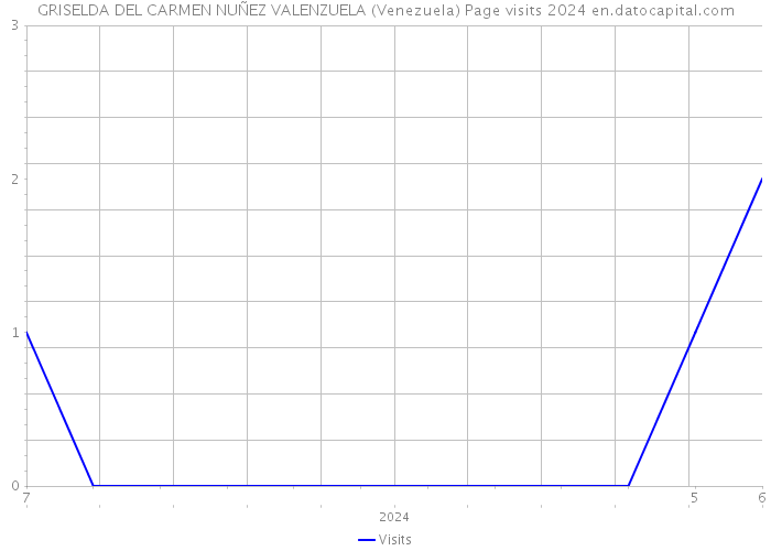 GRISELDA DEL CARMEN NUÑEZ VALENZUELA (Venezuela) Page visits 2024 
